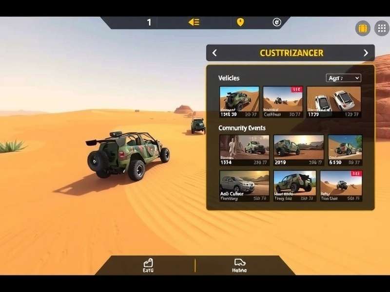 Arid Sands Race community event screenshot